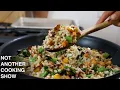 how to make BARLEY FRIED RICE