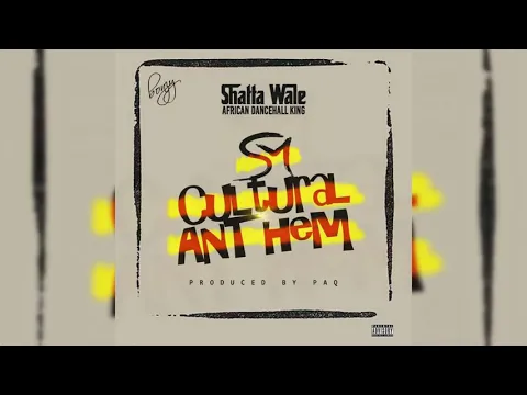 Download MP3 Shatta Wale – Cultural Anthem (Jama) (Audio Slide)