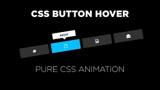 Pure CSS Button Hover Animation CSS Animation Effects