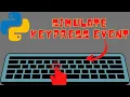 Python Keyboard press events Simulate key press