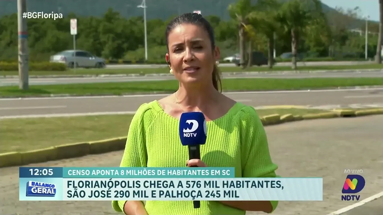 IBGE atualiza dados: Florianópolis atinge 576 mil habitantes em 2024