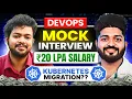 HandsOn Mock Interview helped him gain real time experience He redesigned his project