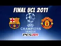 PES 2011 GAMEPLAY PC - FC BARCELONA Vs MANCHESTER UNITED [FINAL UEFA Champions League 2011]