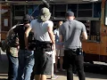 Joe Jonas filming at Silverlake