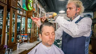 Relax With This 1-Hour Pompadour Haircut At Elizabeth s Barber Shop Saint Paul