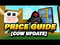 Roblox Islands Price Guide Cow Update Outdated