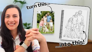 How To Turn Photos into Custom Colouring Books Step by Step