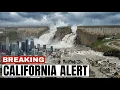 Shocking Images Of 1 BILLION Friant-Kern Canal CRACKING