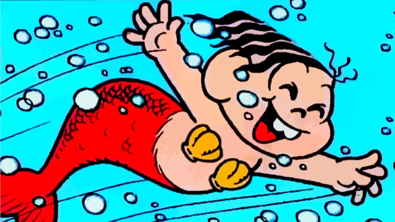 A NOVA PEQUENA SEREIA - QUADRINHOS DA TURMA DA MÔNICA