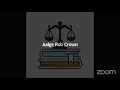 Judge Rob Crown Traffic Court Hearings Collier County 20th Circuit Judicial 1 5 2021