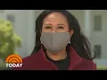 Watch Kristen Welker Dodge Falling Equipment During Live Report TODAY