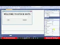Flashing Label Textbox and Buttons in C C sharp