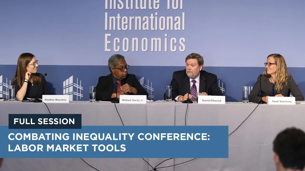 Combating Inequality Conference: Labor Market Tools
