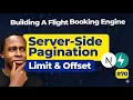 Pagination Logic FastAPI Next js Flight Booking Engine Day 70