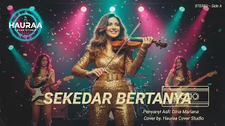 sekedar bertanya dina mariana cover by hauraa cover studio rock orchestral remake 4k hd