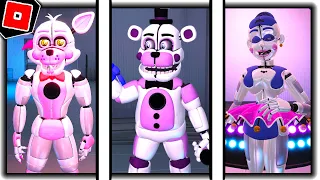 how to get all 3 new sister location secret characters in fredbears mega roleplay roblox