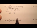 Solving Literal Equations and Formulas Examples