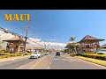 Kihei Road Drive in Maui Hawaii 4K Scenic Coastal Drive