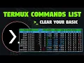 Most Useful Termux Commands By Technolex