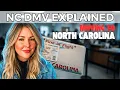 NCDMV EXPLAINED HOW TO TRANSFER LICENSE AND PLATES TO NORTH CAROLINA