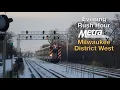 Evening Rush Hour on the Metra s Milwaukee District West MD-W Line