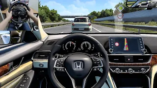 2021 Honda Accord Euro Truck Simulator 2 Steering Wheel Gameplay 