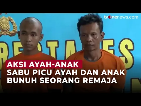Kompak! Usai Konsumsi Narkoba, Aksi Ayah & Anak Bunuh Pekerja Panglong di Deli Serdang