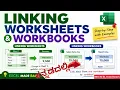 53 - Learn Excel Linking Worksheets Workbooks