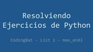 039 - Ejercicio de Python