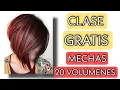 FREE CLASS INTENSE RED Highlights with 20 VOLUMES