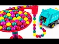 Download Lagu Marble Run Race ☆ HABA Slope \u0026 EXCAVATOR LESU ET30H, MEGA RC TRUCKS, RC TRACTORS, RC COLLECTION!!