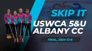 SVCC Game 4 Final USWCA Women s 5 Under Albany Curling Club