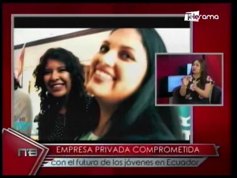 Empresa privada comprometida con el futuro de los jóvenes en Ecuador