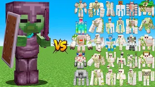 Bebé Zombi vs TODOS los GOLEMS!