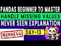 How to Handle Missing Values in Pandas DataFrame Data Cleaning Data Science Course Madhusai Mighty