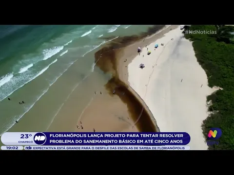Florianópolis lança projeto para tentar resolver problema do saneamento básico em até cinco anos