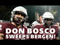 Don Bosco Prep 31 Bergen Catholic 17 Non-Public A Semifinal Ironmen SWEEP Crusaders in 2025