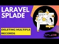 Deleting Multiple Records with Bulk Actions Laravel Splade Tutorial for Beginners