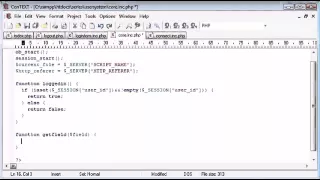Beginner PHP Tutorial 141 Getting User Data Part 1