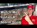 Step-by-Step POV Walkthrough Complete Andersen Storm Door Installation