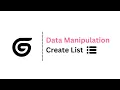 Gumloop Data Manipulation Tutorial - Create List