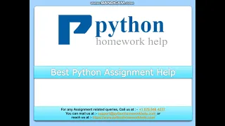 Best Python Assignment Help