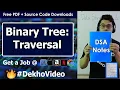 Traversal in Binary Tree InOrder PostOrder and PreOrder Traversals