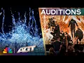 Lagu Simon Cowell Gives a GOLDEN BUZZER to Light Wire: The Most STUNNING Act! | Auditions | AGT 2025