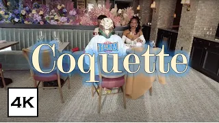 Coquette Boston 4K R Romantic Seaport Restaurant You Must Try
