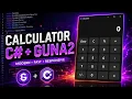 How to Build a Modern Calculator in C WinForms Guna UI2 Tutorial