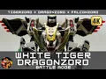 Download Lagu White Tiger Dragonzord (Battle Mode) - Custom Megazord - Power Rangers - 4K