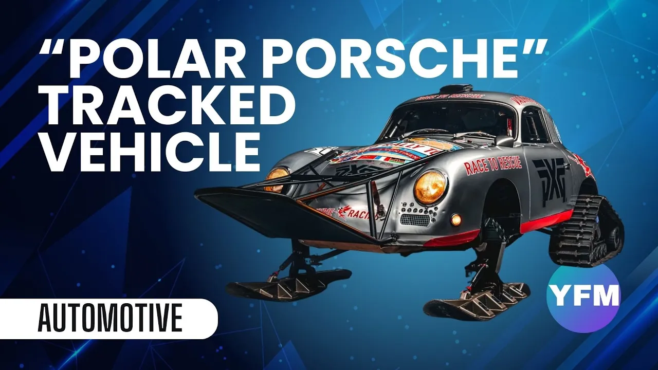 VINTAGE PORSCHE TACKLES ANTARCTICA