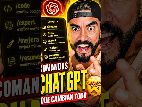 🔥COMANDOS OCULTOS DE CHAT GPT🤯