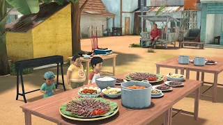 episode terbaru adit u0026 sopo jarwo mukbang makan bersama satu kampung adit